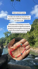 Cargar imagen en el visor de la galería, Pulsera de 12 cuentas roja (Protección ritualizada)